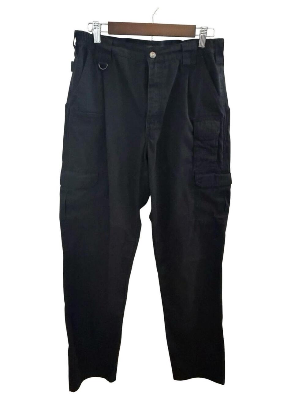 5.11 Pants Men's Size 34x36 Black Tactical Cargo Multi-Pocket